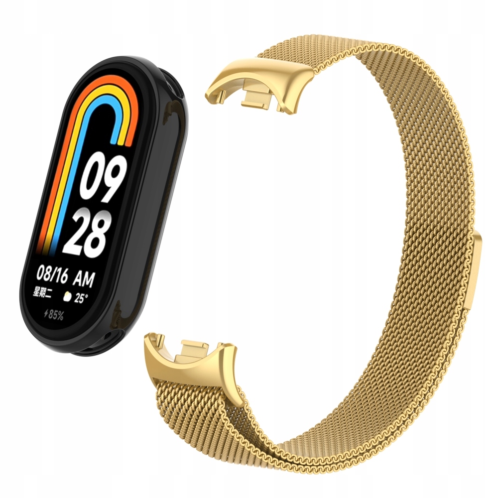 PASEK BRANSOLETA OPASKA DO SMARTBAND XIAOMI MI BAND 8/9 - GOLD Kod producenta Mi PMI_006