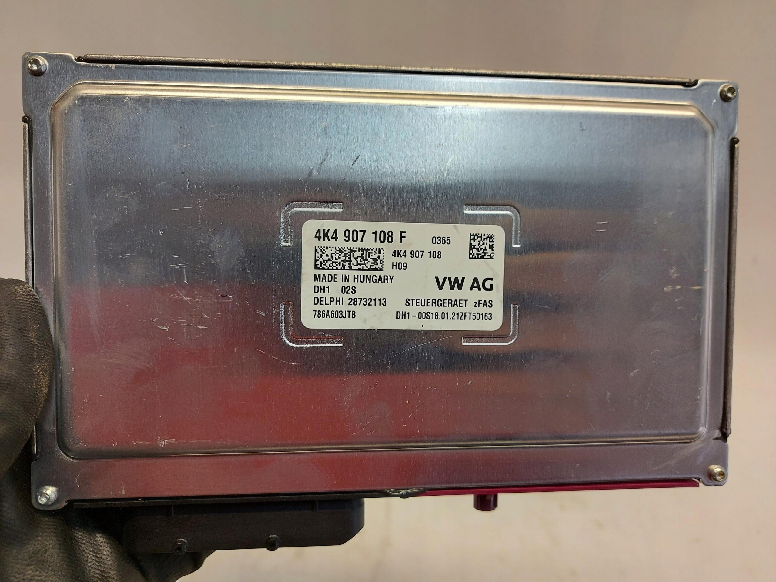 Audi A7 II 4K8 4M0 TFSI module control unit KAMERY 4K4907108F