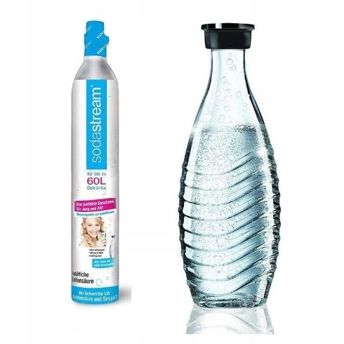 

nabój SodaStream CO2 na 60l + karafka 615 ml