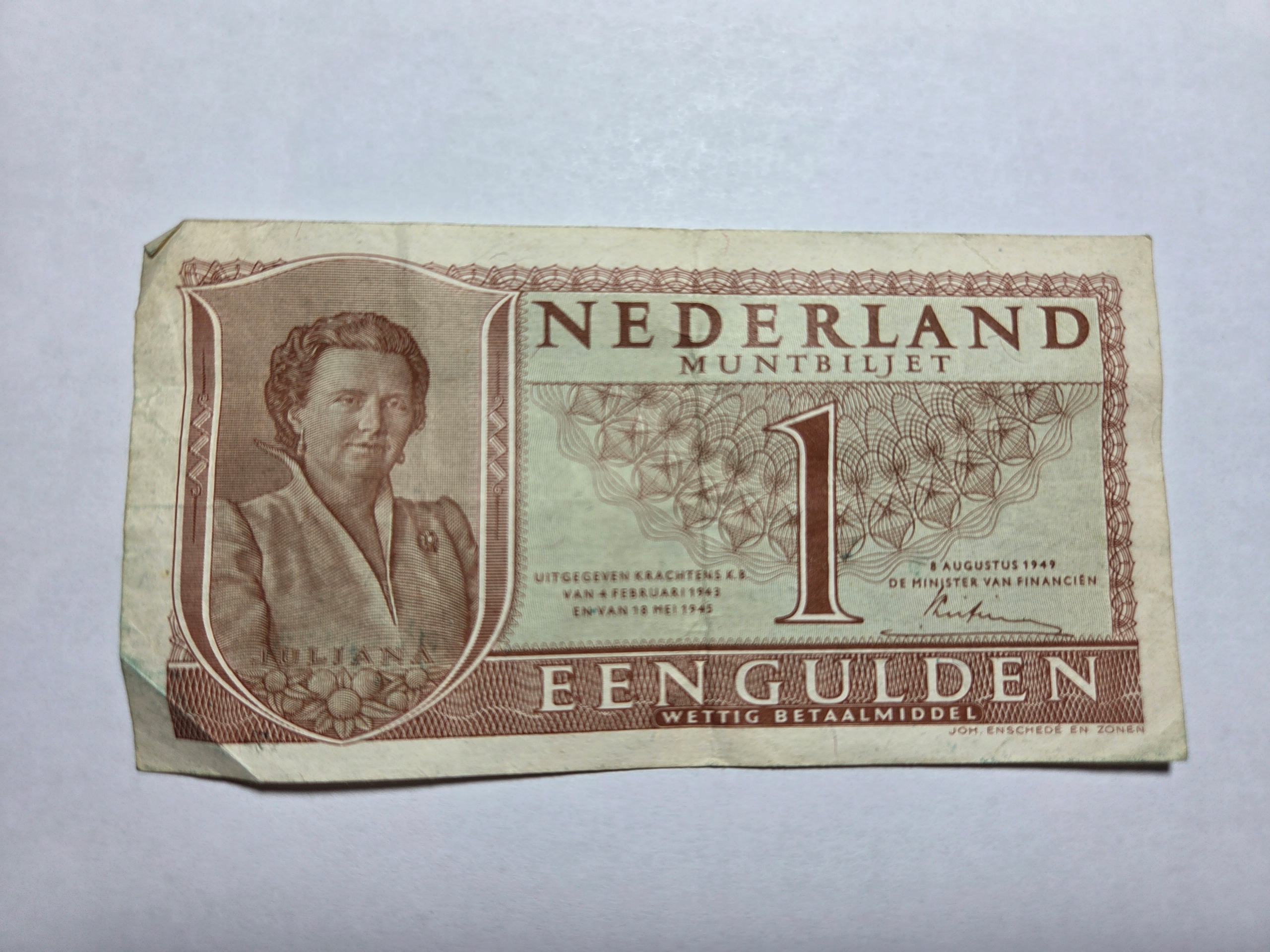 Stara Holandia 1 gulden 1949 rok -NRB0965