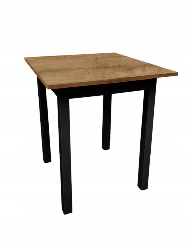 Komplet Stół 70x60 + 2x Taboret Loft DĄB ODWIECZNY Marka DEDEKI