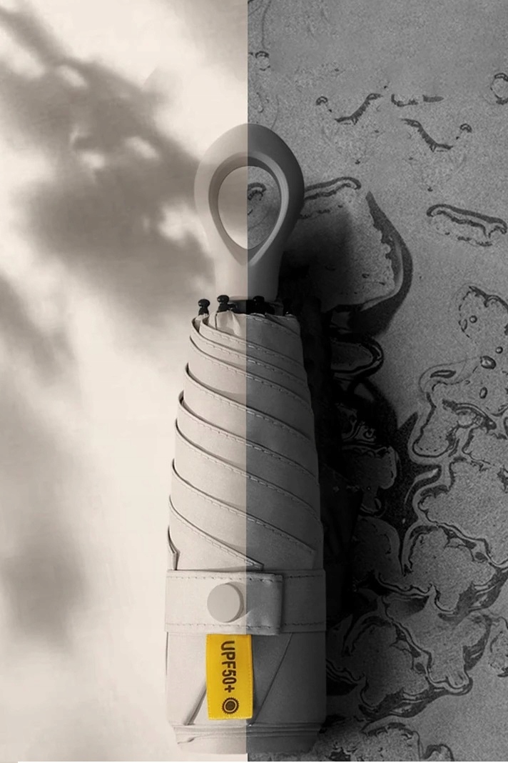 MAŁA PARASOLKA PRZECIWDESZCZOWA PRZECIWSŁONECZNA FILTR UPF50 SKŁADANA MINI Stan opakowania oryginalne