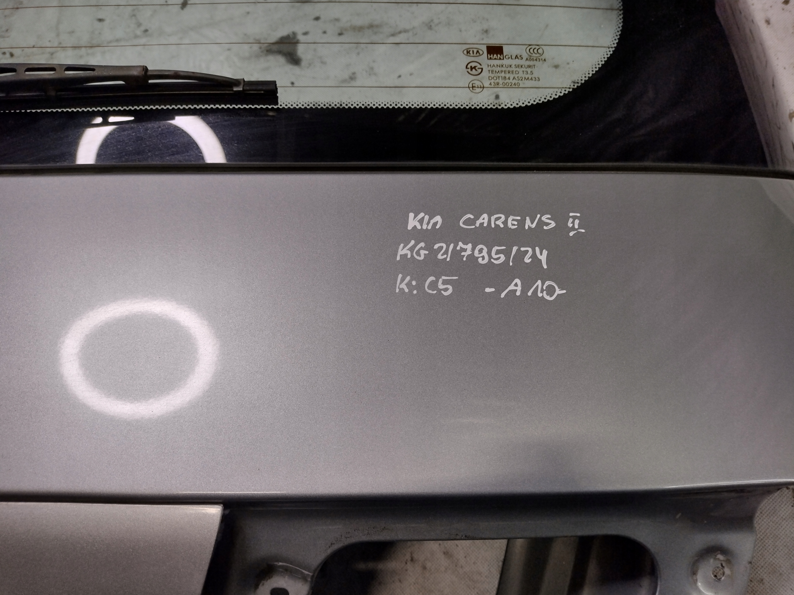 trunk door boot Kia Carens II 2 k: C5