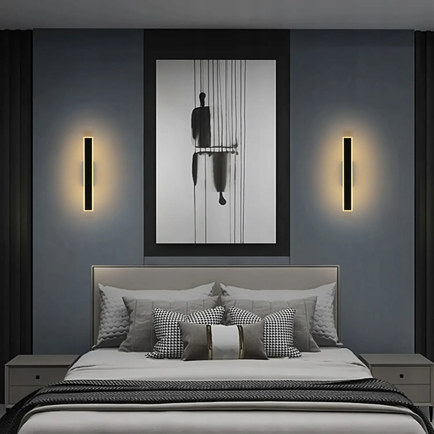 KINKIET WEWNĘTRZNY LED 12W NOWOCZESNY 3000K-6000K Rodzaj gwintu zintegrowane źródło LED