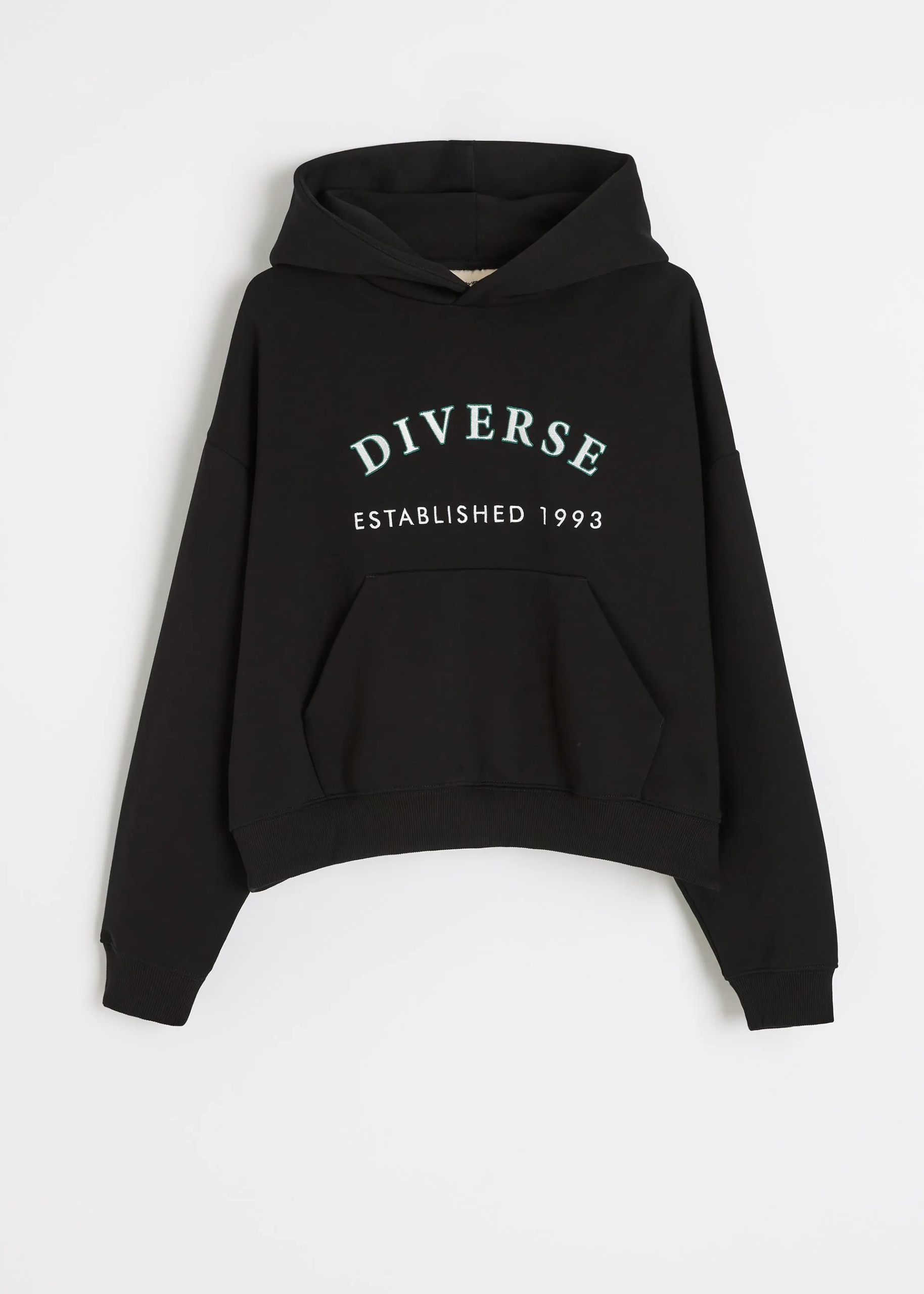 Bluza damska oversize z kapturem Diverse Toocool Czarny L