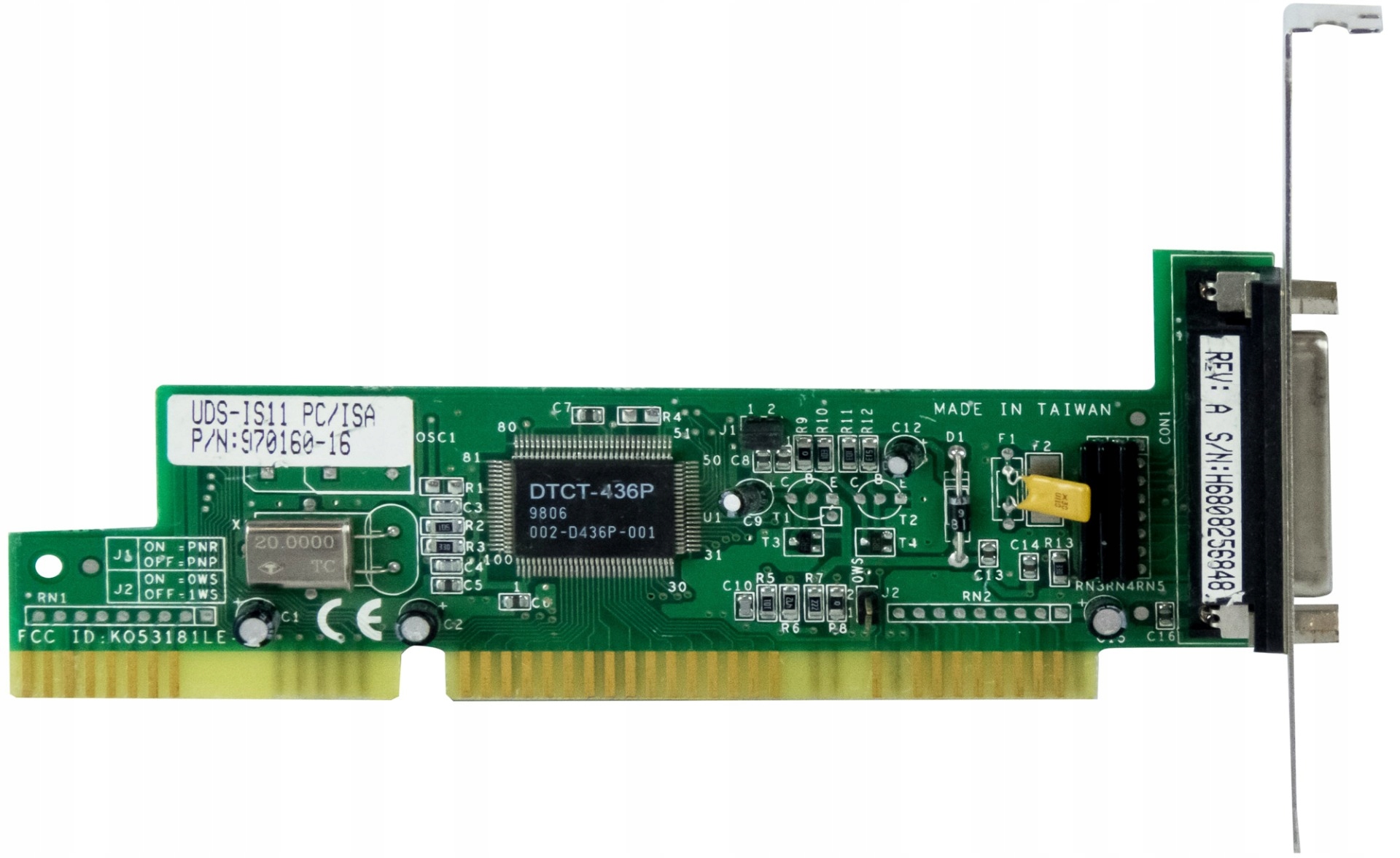 Domex 970160-16 UDS-IS11 Ks/isa Scsi Controller