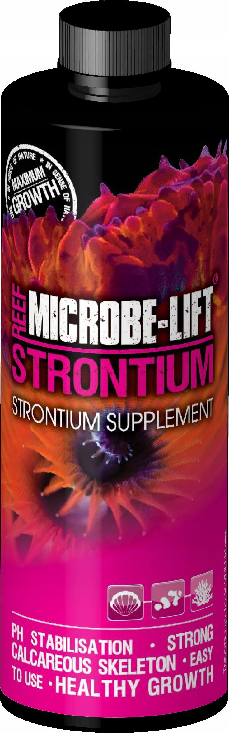 Microbe Lift Stroncium Doplněk Stroncia Pro Korály Do Akvária 473 ML