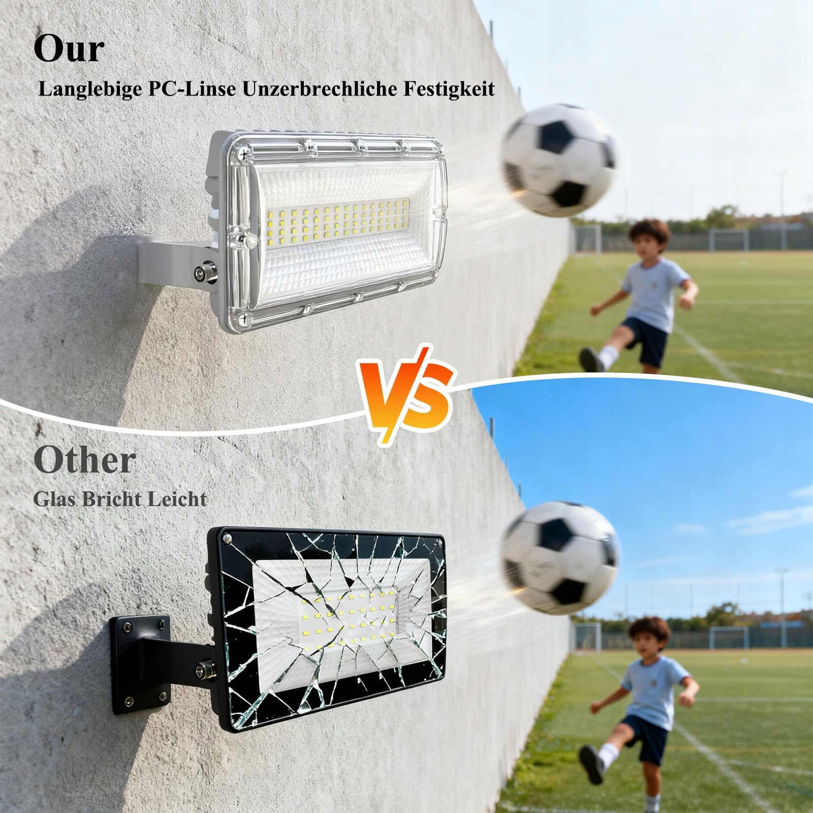 Reflektor LED Zewnętrzny Wodoodporny Regulowany | 50W 6500K IP67 SUFUYA — miniatura 3