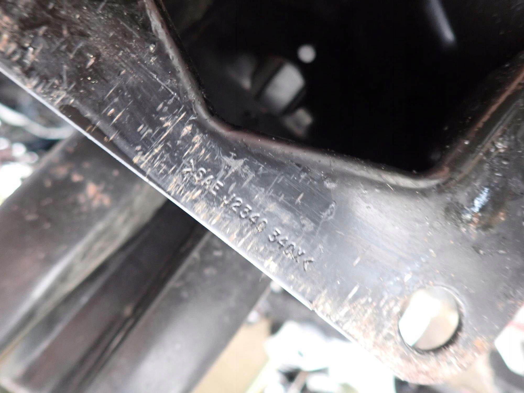 TESLA MODEL S 12-> bumper support front front
