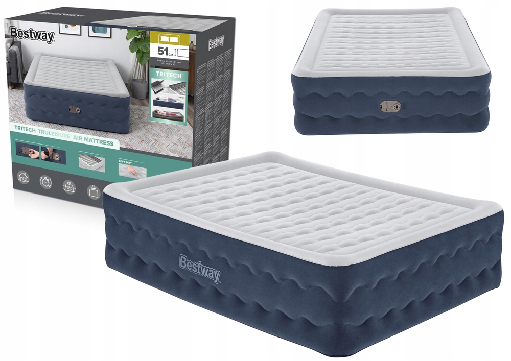 Nafukovací matrac 203 x 152 x 51 cm Bestway 6716P
