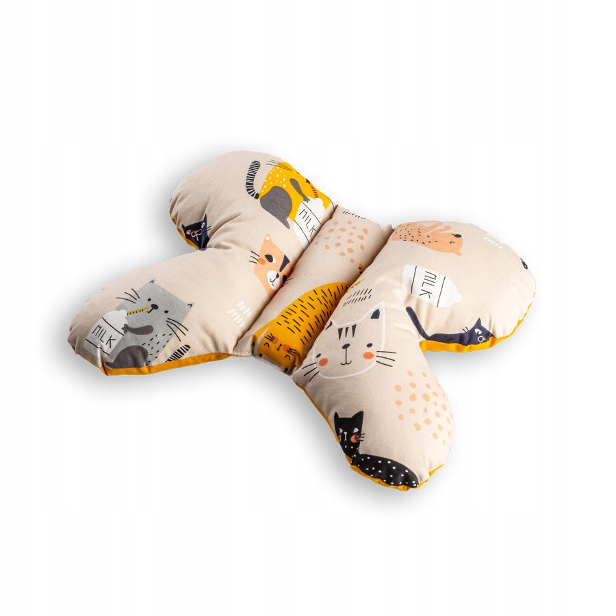 PODUSZKA DO WÓZKA ANTYWSTRZĄSOWA LOBLI KOTKI Marka inna marka