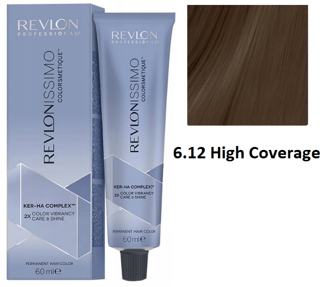 

Revlon Revlonissimo High Coverage farba 6.12 60ml
