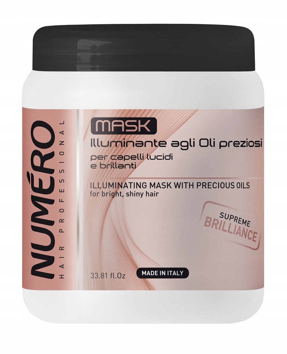 Numero Leštící maska s vzácnými oleji, 1000 ml