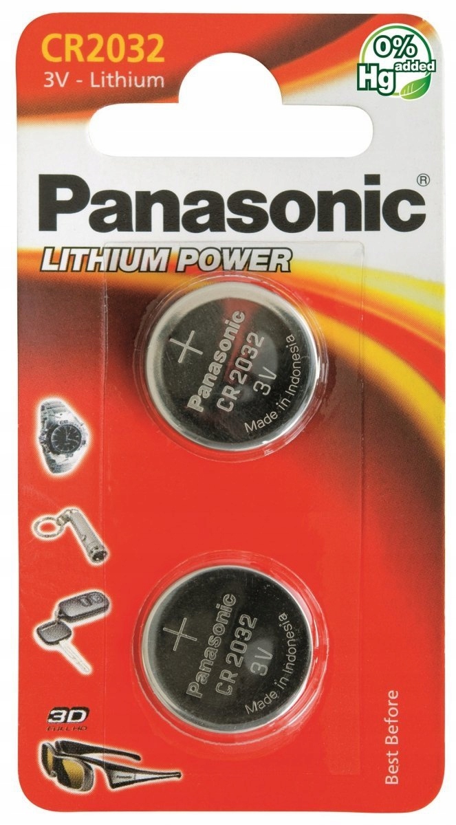 

Bateria litowa CR2032 3V /blister 2szt./