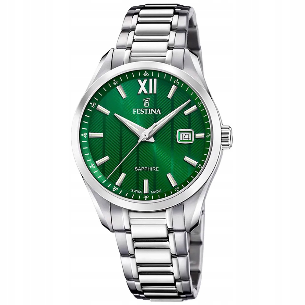 Pánské Hodinky Festina F20026-3 stříbrný náramek