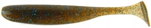 Guma Keitech Spiningowa Kopyto Shiner 2'/5cm 1szt Cinnamon Blue Flk 306S