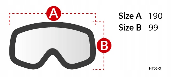 Ski gogle H705-3 STRATUS Kod producenta H705-3