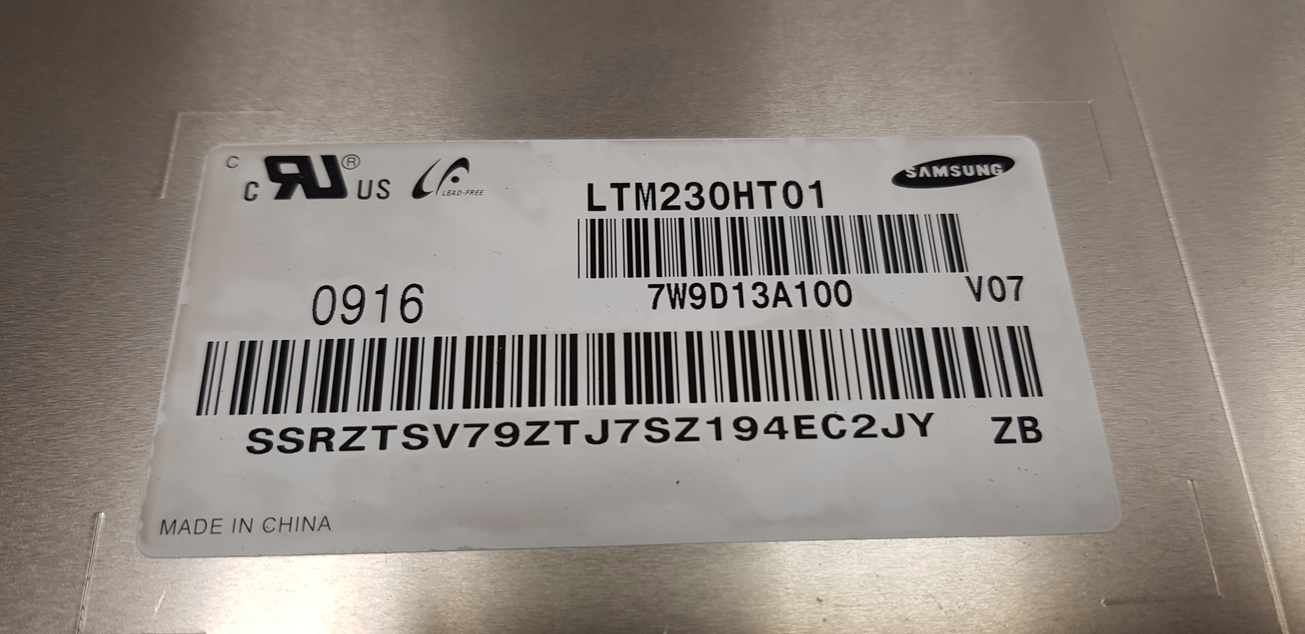 MATRYCA LTM230HT01 LS23CFVKF SAMSUNG Marka Samsung