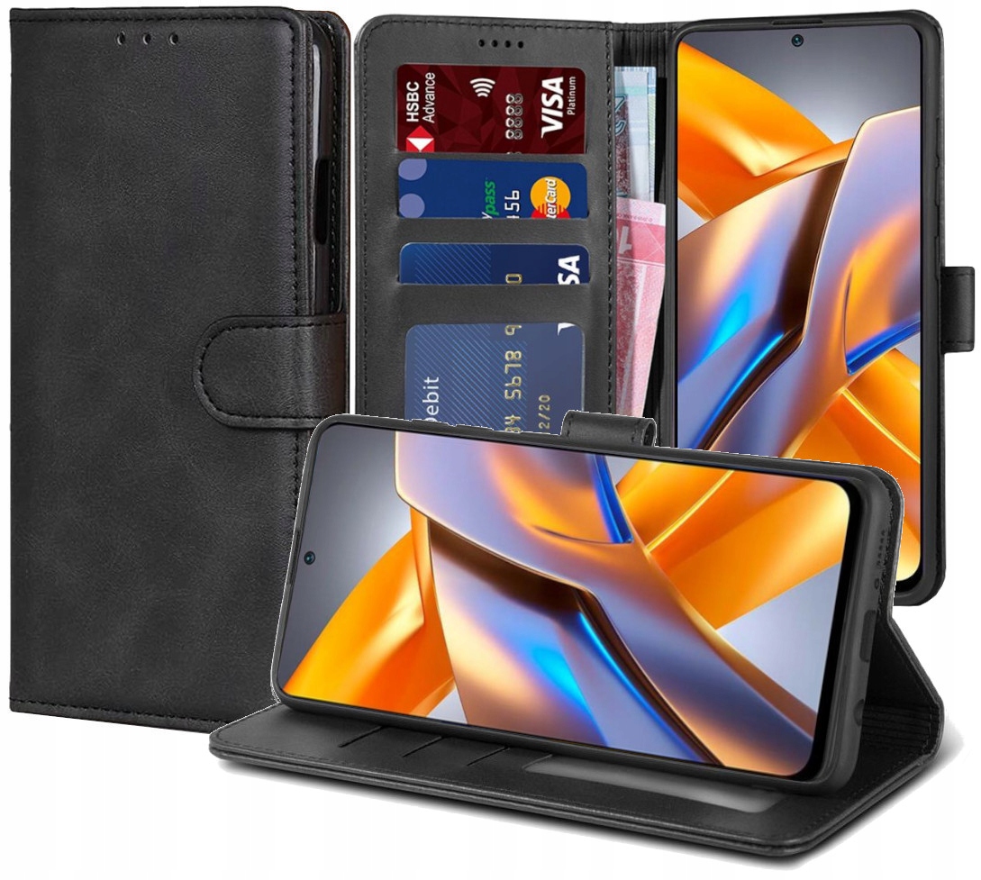 

Etui Wallet Case do Xiaomi Poco M5s Ekoskóra