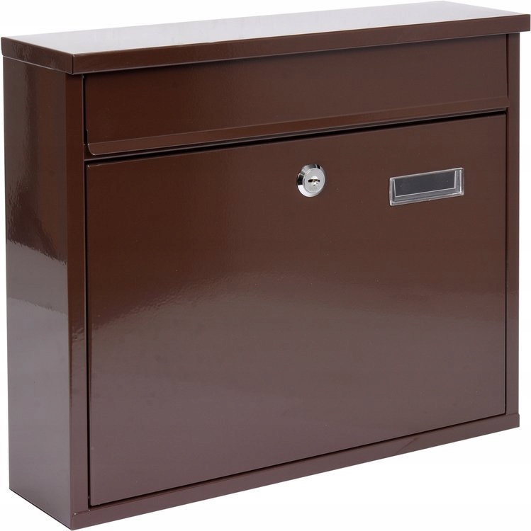

Skrzynka Pocztowa Na Listy 310 x 360 x 100 mm Brąz