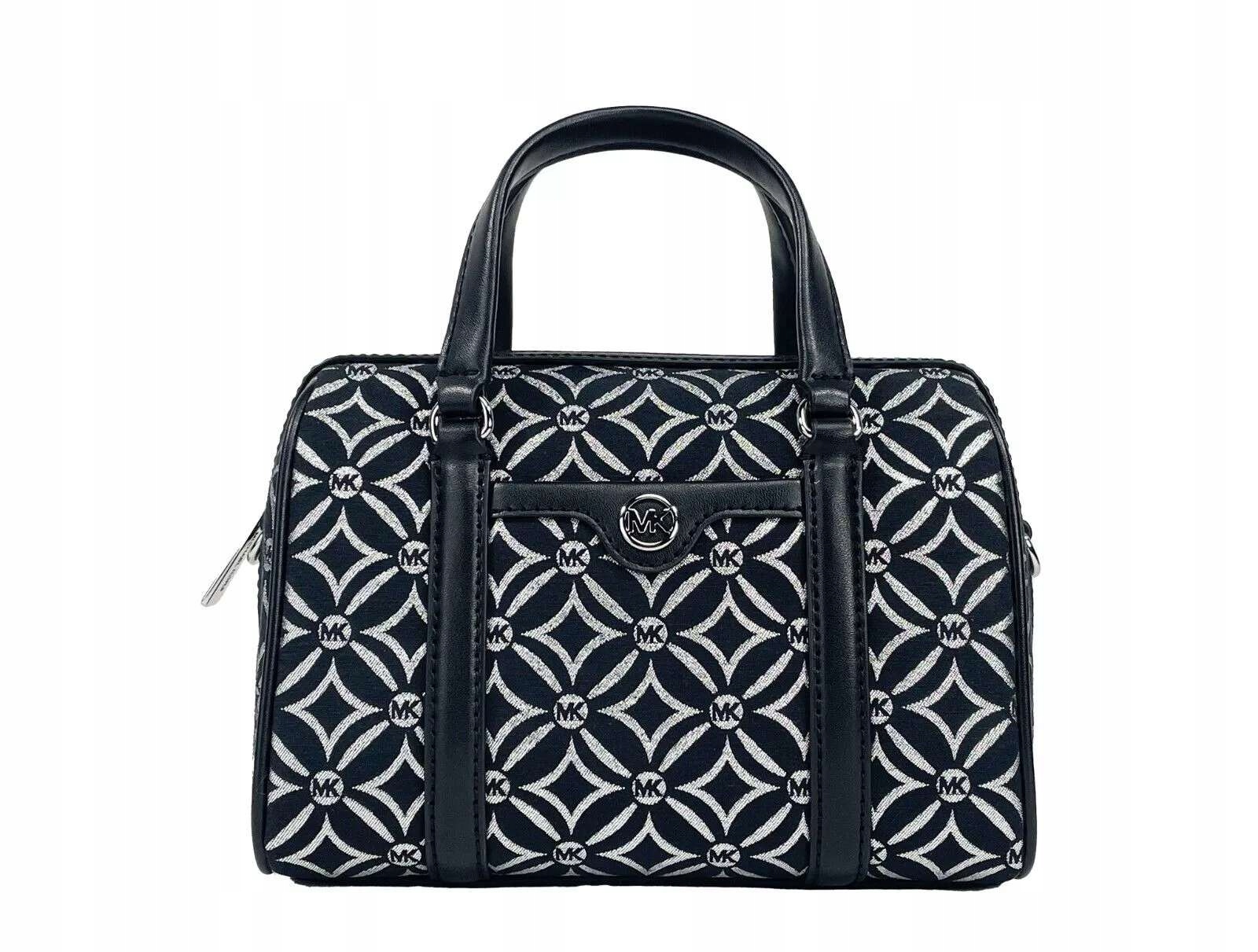 Michael Kors dámská kabelka Jet Set Duffel černá logová