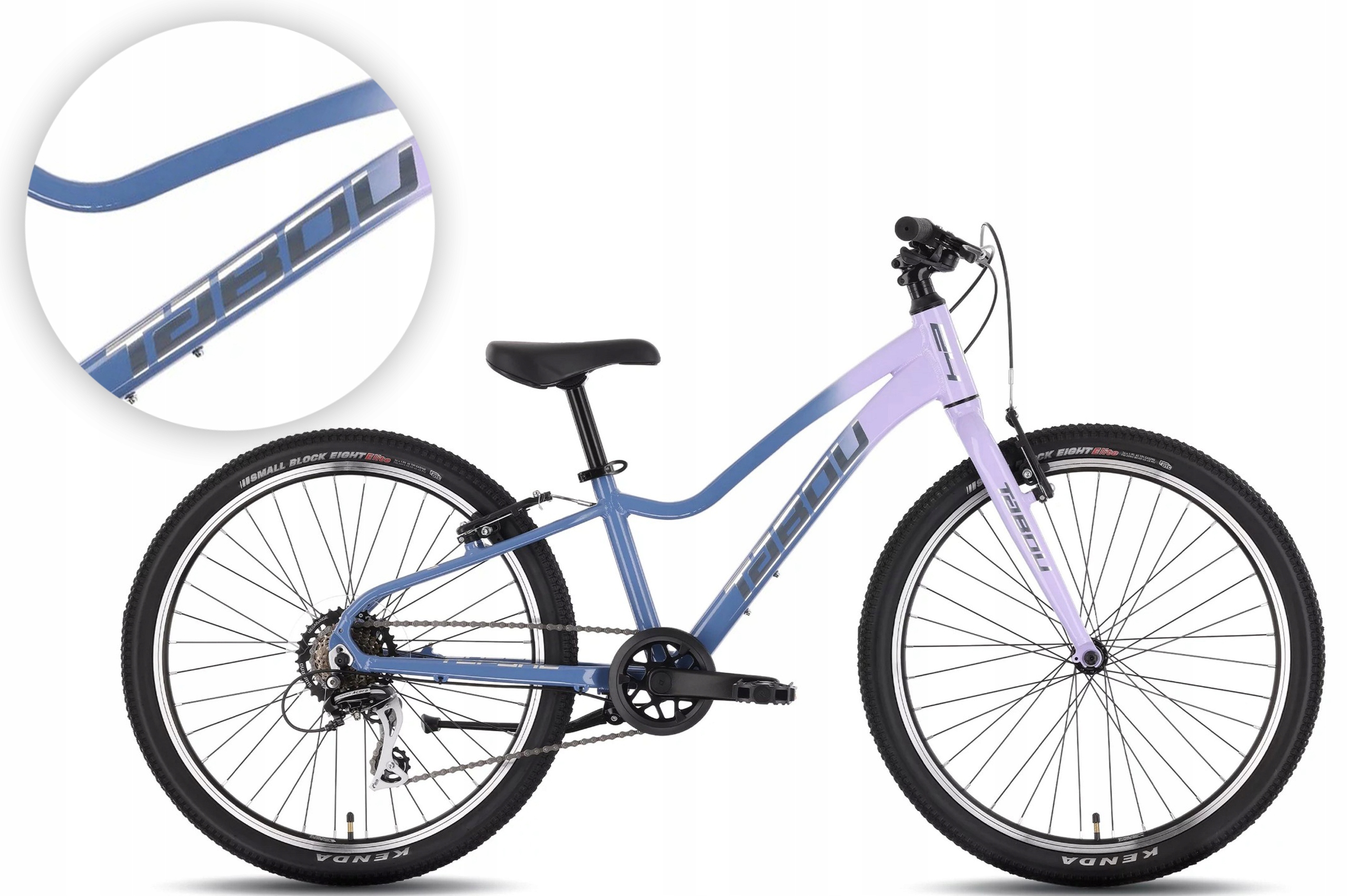 Rower dziecięcy 24" Tabou Topshe Lite melrose navy (różowy) R26