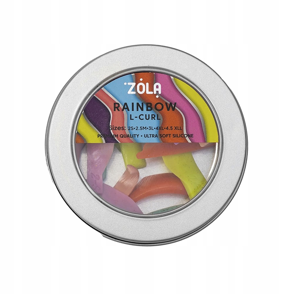 Zola Rainbow L-curl Formy silikonowe do laminacji rzęs