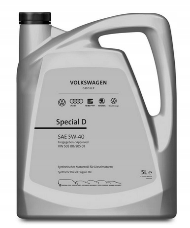 

Volkswagen Special D 5w40 5L Olej Vw 505.01 diesel