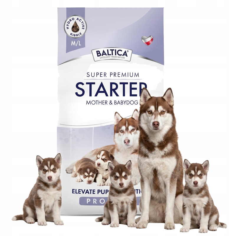 Baltica Breeding Expert Puppy Starter M/L 3kg Pro Štěňata