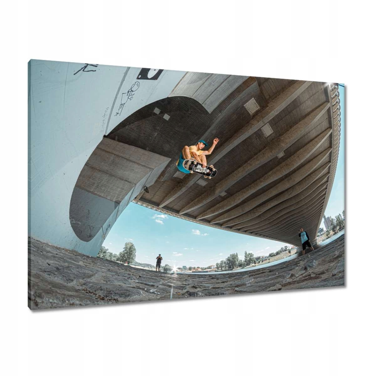 Obrazy 100x70 Skateboard Deska Skoky
