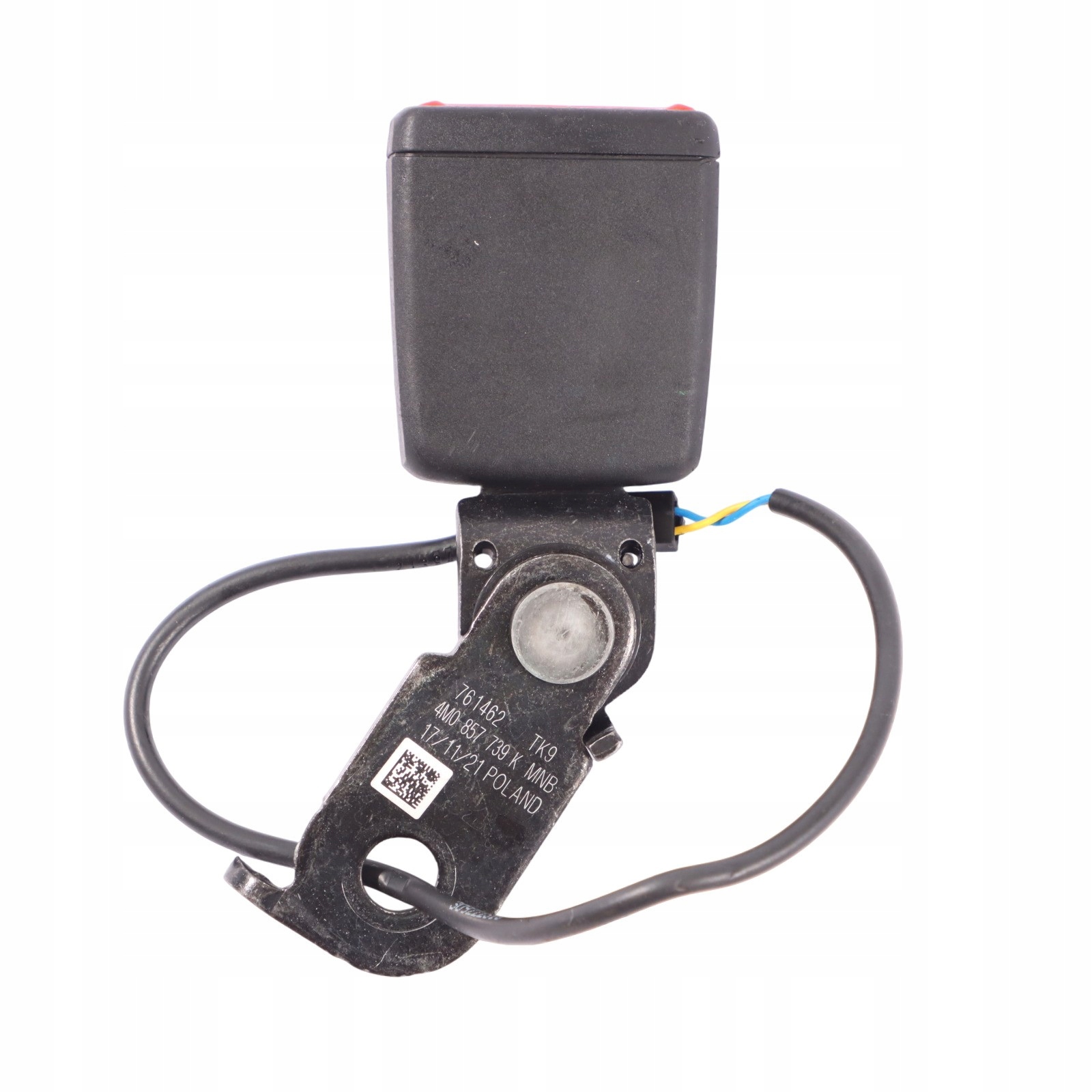 Audi Q7 4M крепление ремень безопасности средний левый 4M0857739K