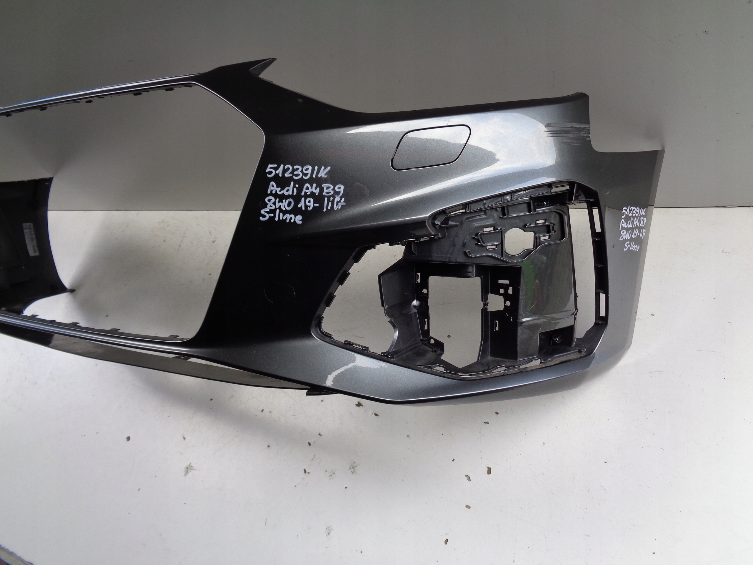 front bumper AUDI A4 B9 8W 8W0 19- LIFT S-LINE NR 51239