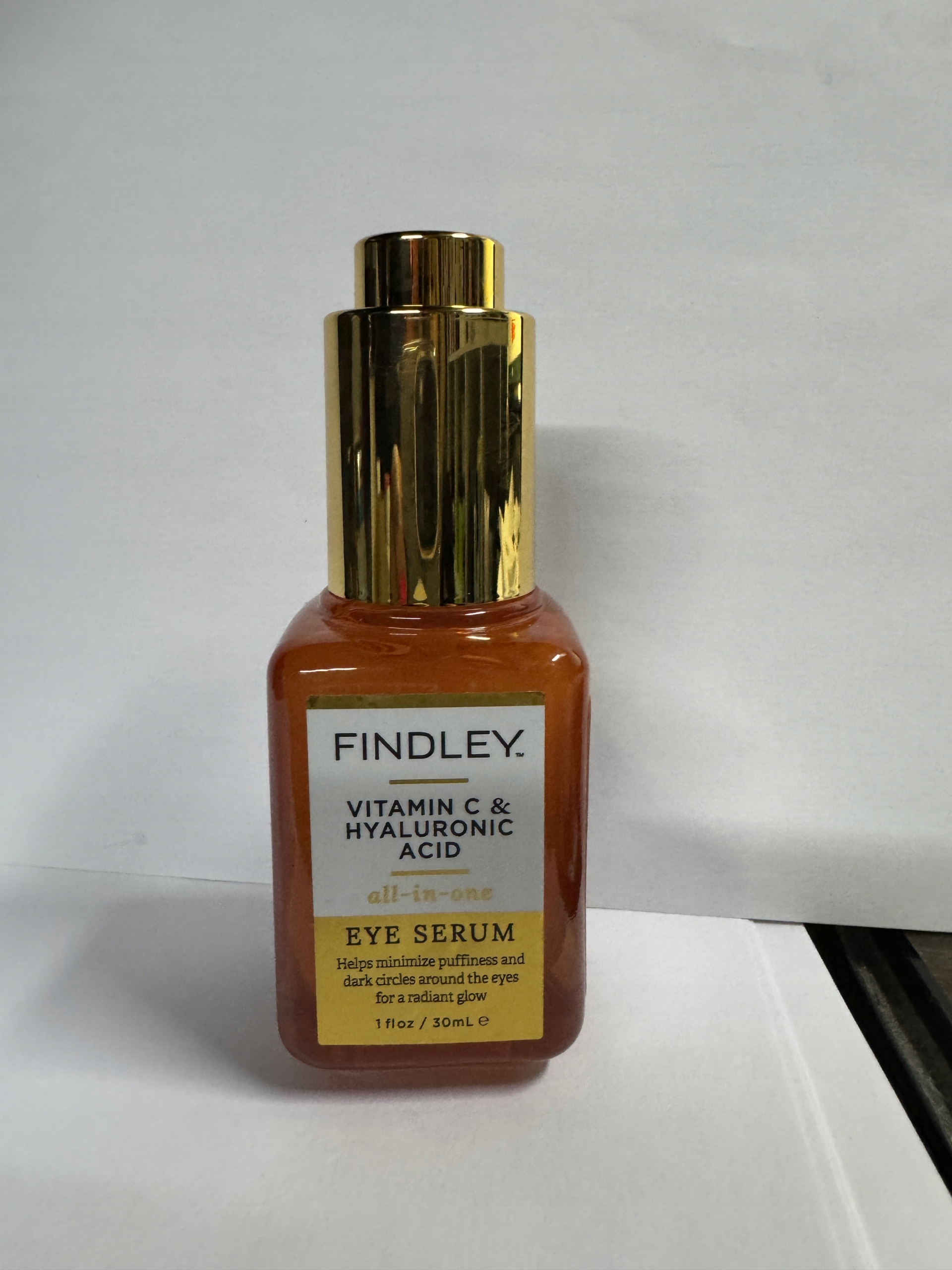 Bundle of Findley Face Serum Vitamin C and Hyaluronic Acid Eye Serum