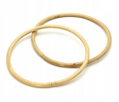 USZY RĄCZKI BAMBUSOWE do torebki fi 18 cm - 2 szt. = 1 para