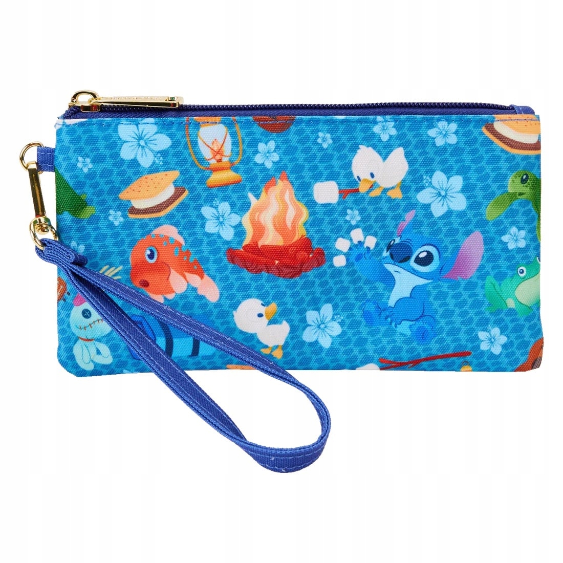 Lilo & Stitch Camping Cuties Nylonová taštička na zápěstí Loungefly