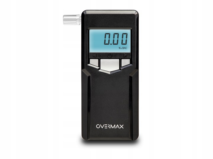 Alkomat elektrochemiczny Overmax AD-06 +KALIBRACJA Kolor czarny