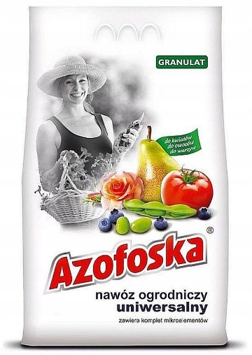 Azofoska granulát 10 kg Univerzální hnojivo Florovit pro trávy a zeleniny