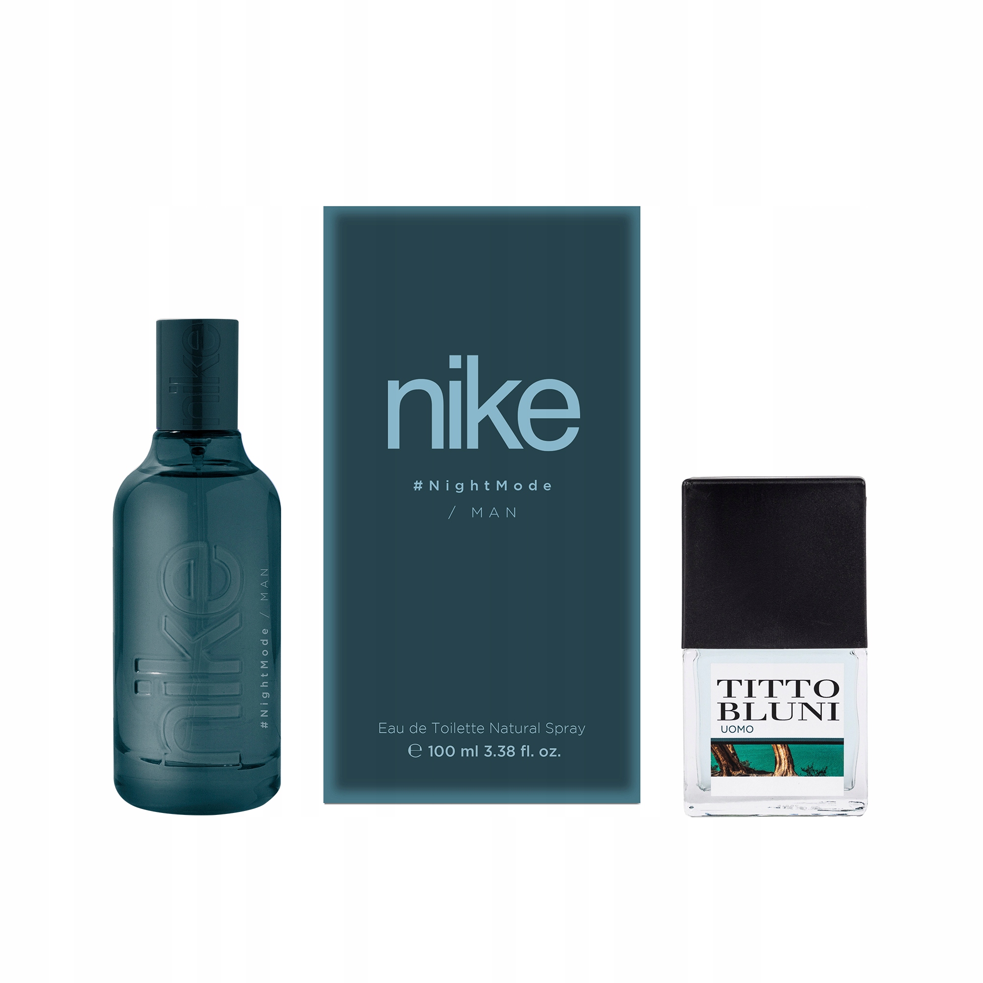 Sada Nike Night Mode 100 ml Edt Titto Bluni Uomo 30 ml Edt