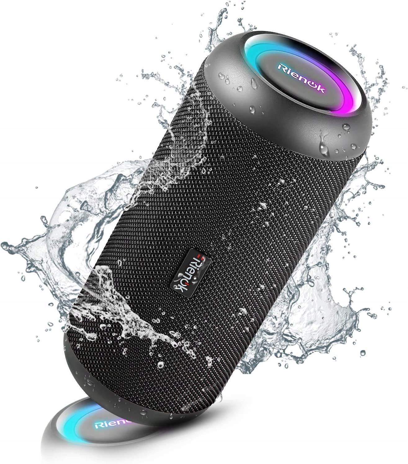 Głośnik przenośny Bluetooth Rienok S1 Mini czarny 30 W