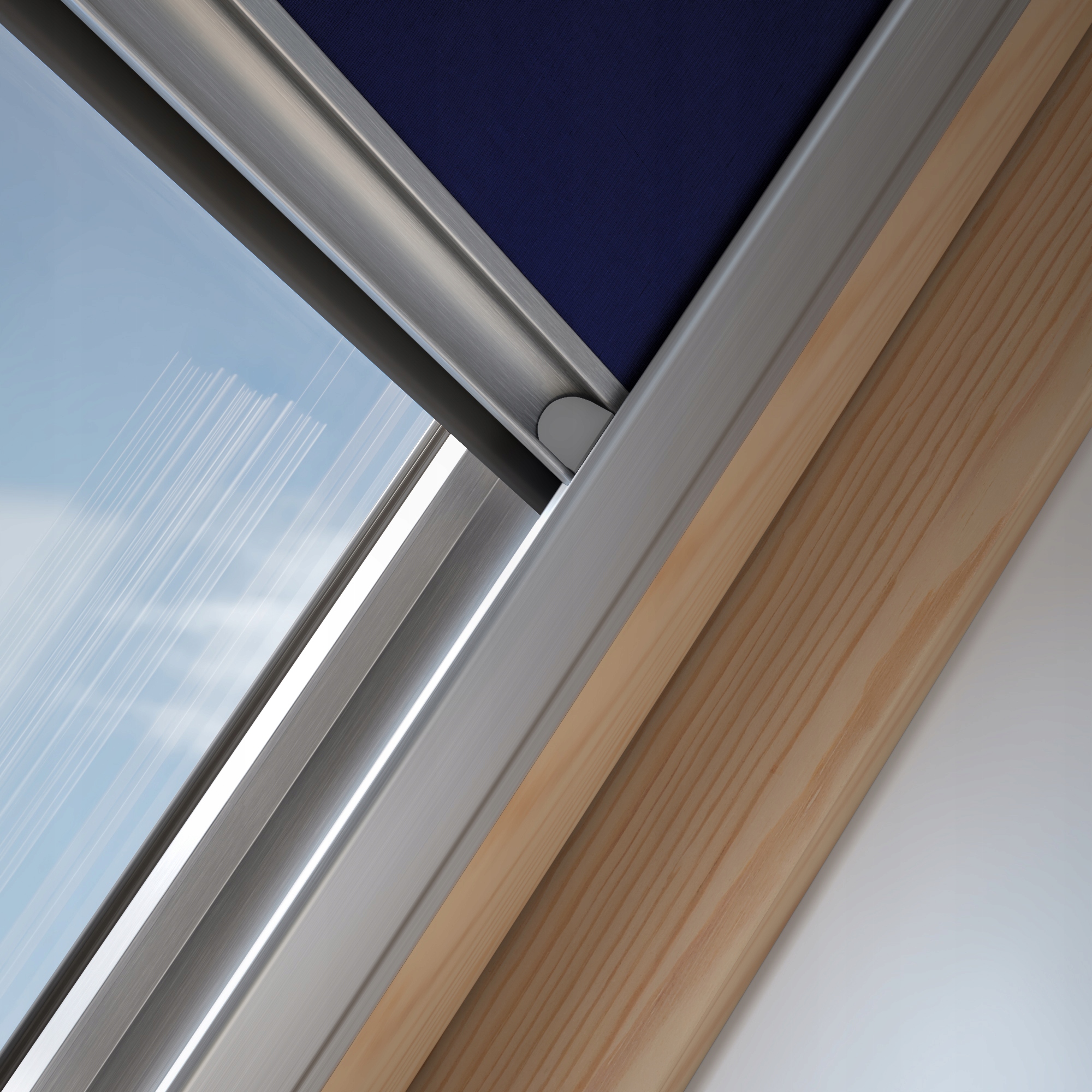 ROLETA dachowa TERMO do RoofLite Dakstra Dakea Velux Fakro 78x118 M6A szara Długość 118 cm