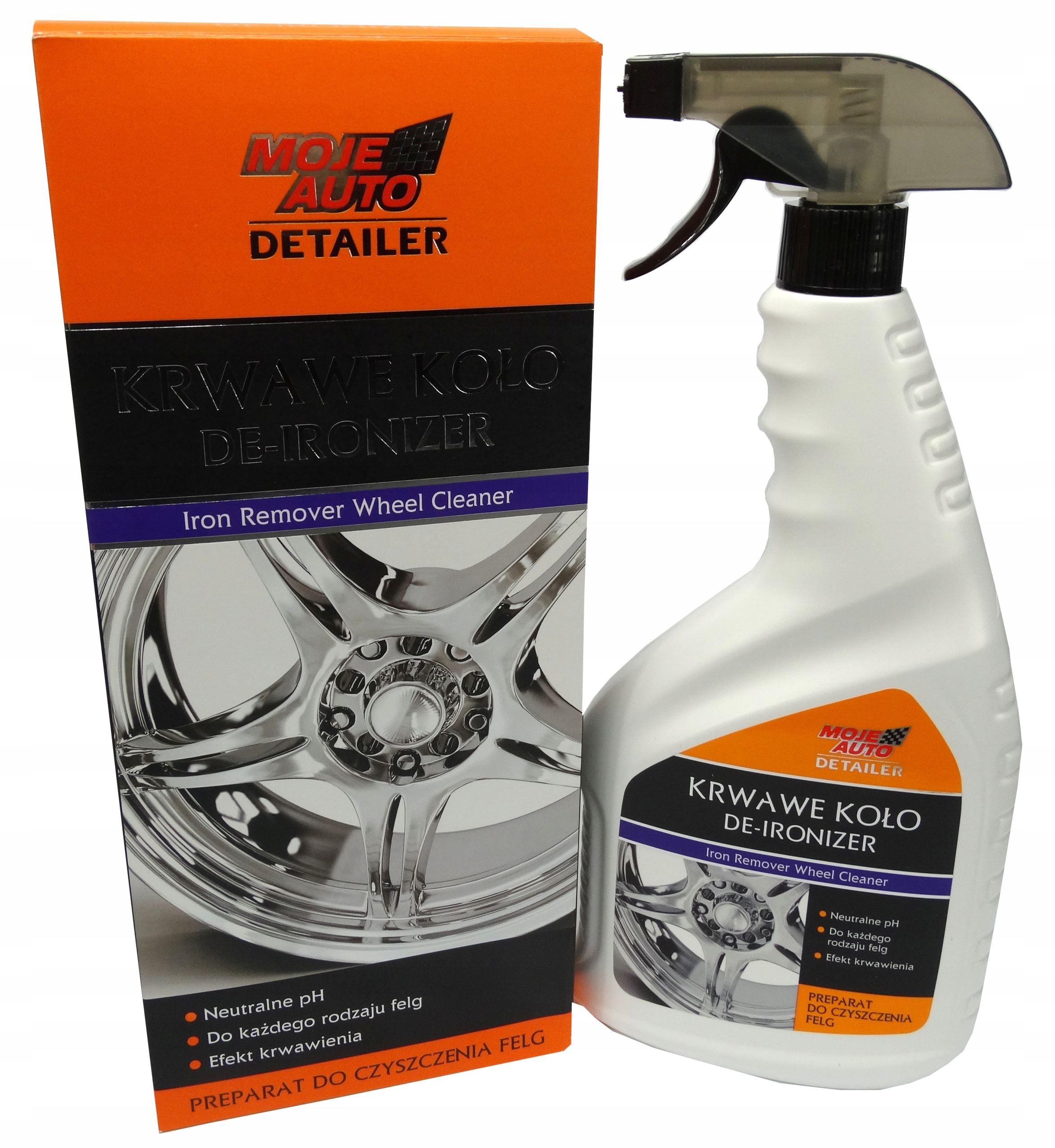 

Moje Auto Detailer Krwawe Koło Deironizer 750ML