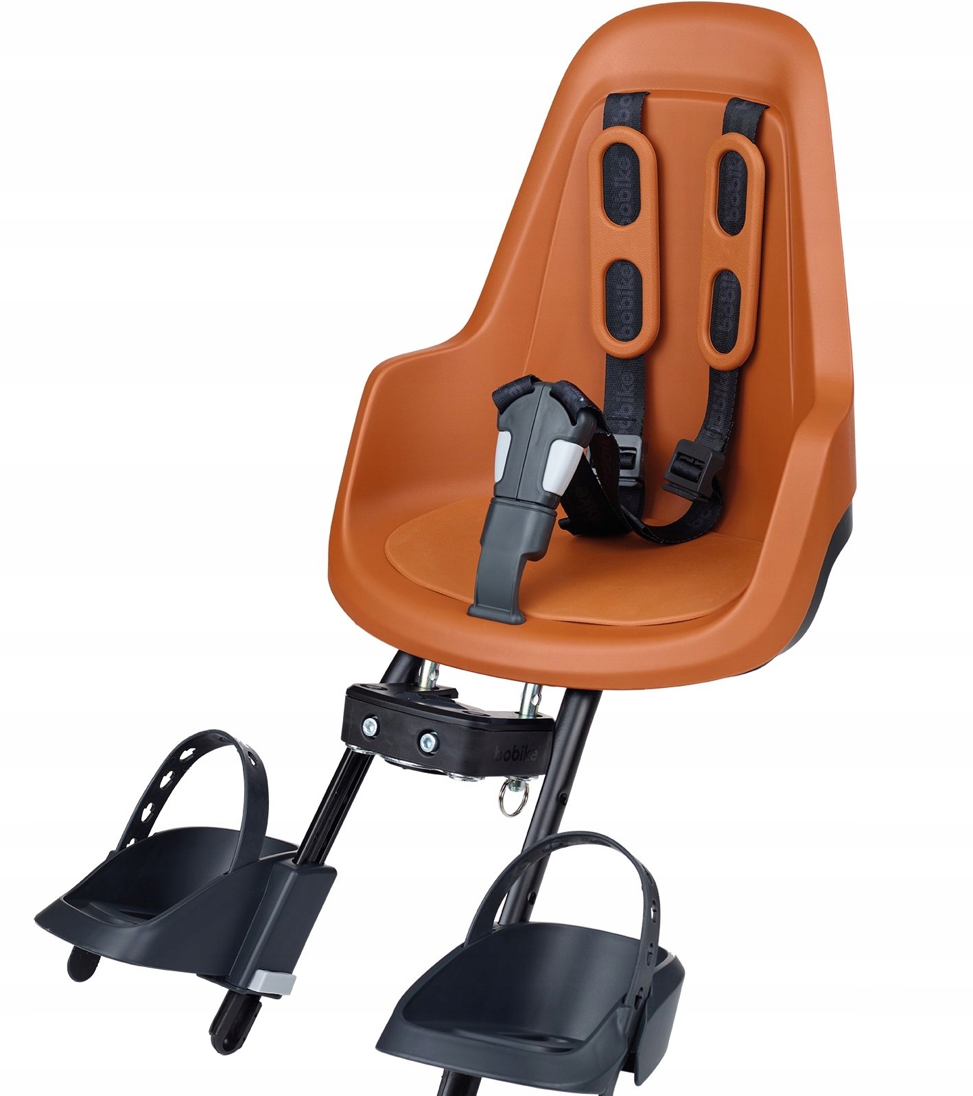 Bobike Mini Fotelik rowerowy (przedni) przed rodzicem do15kg Ch Brown