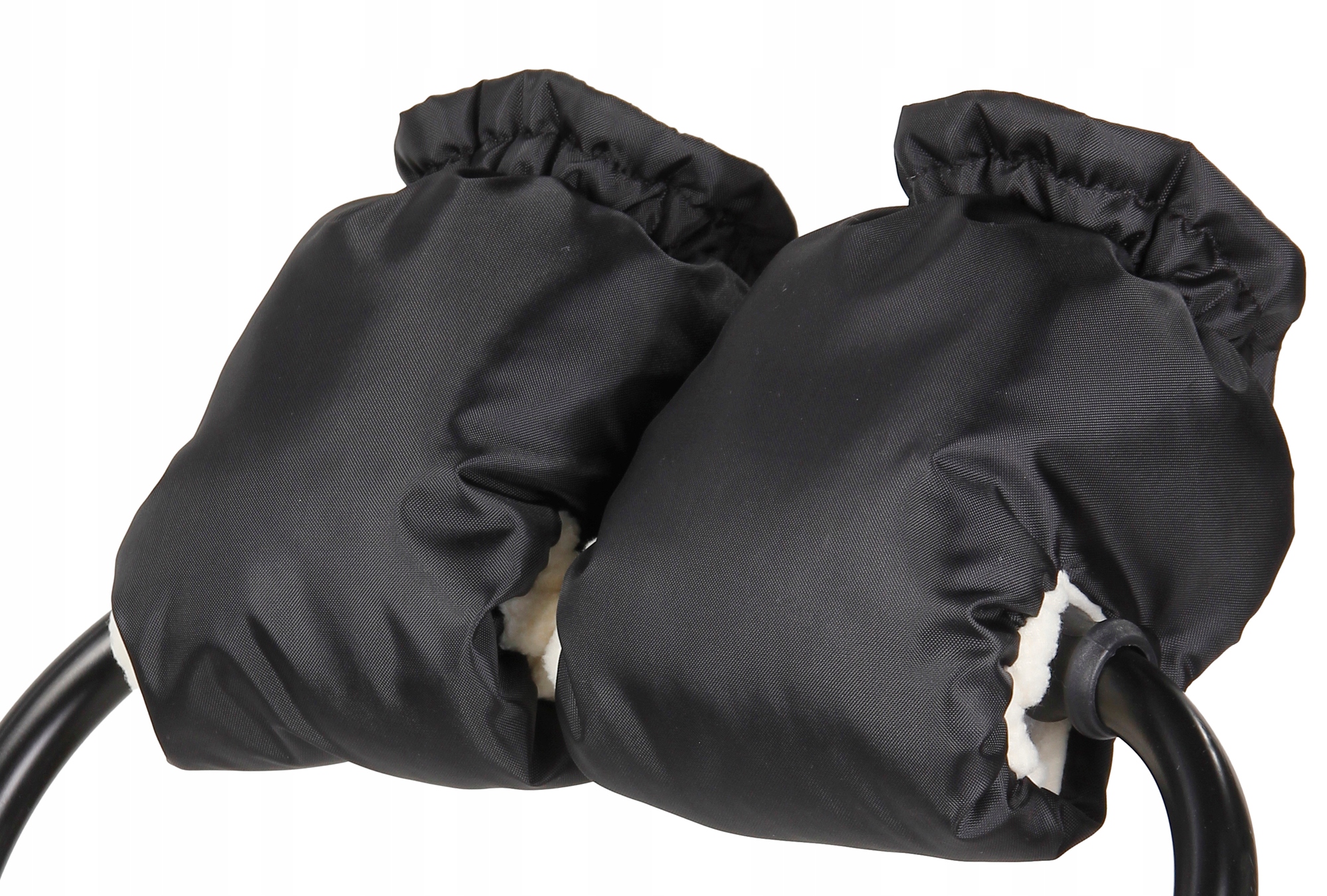 MUFKA do wózka 2 oddzielne polarowe RĘKAWICE zimowe produkt PL