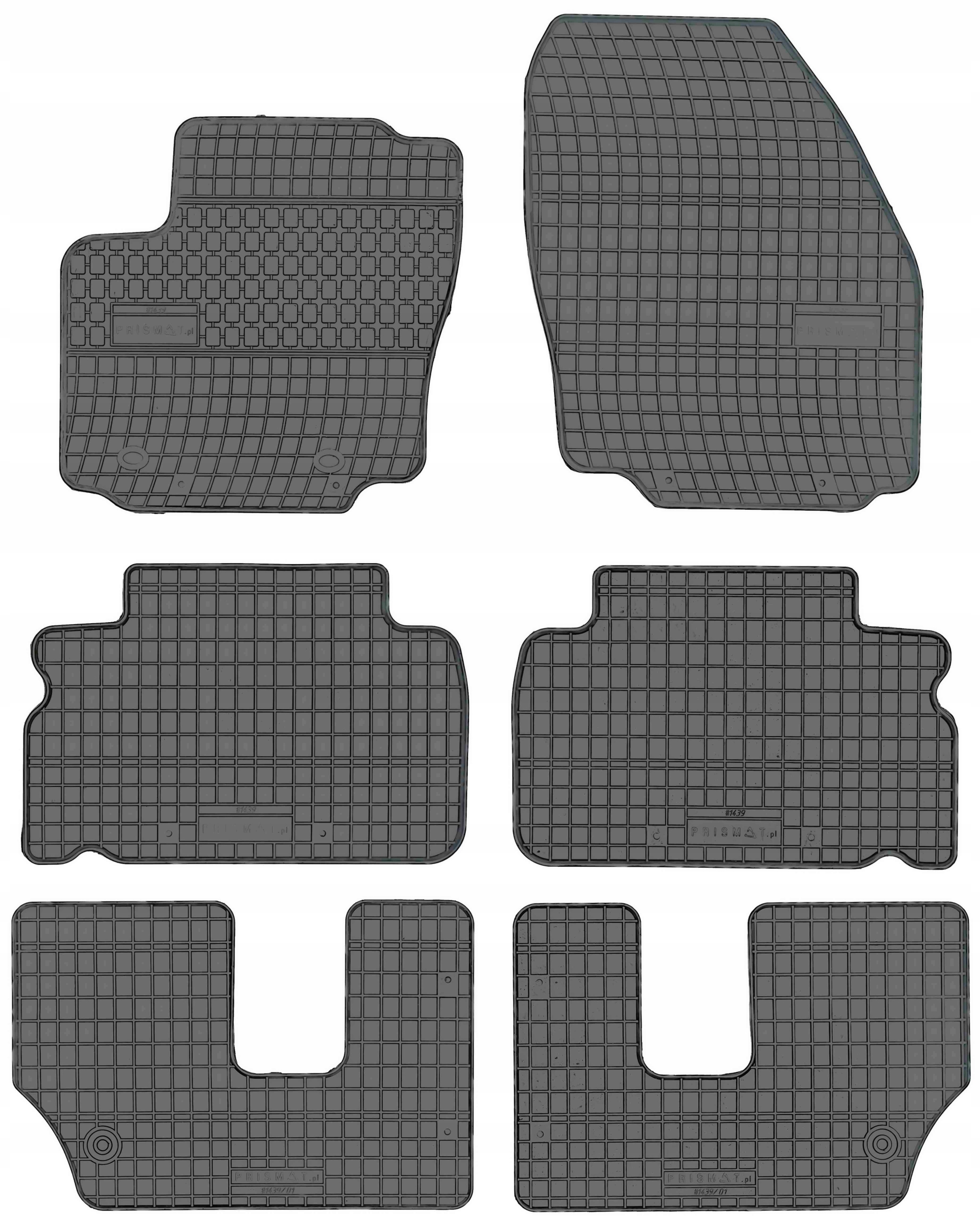 

Ford S-Max 7os 2006-2010 Dywaniki gumowe