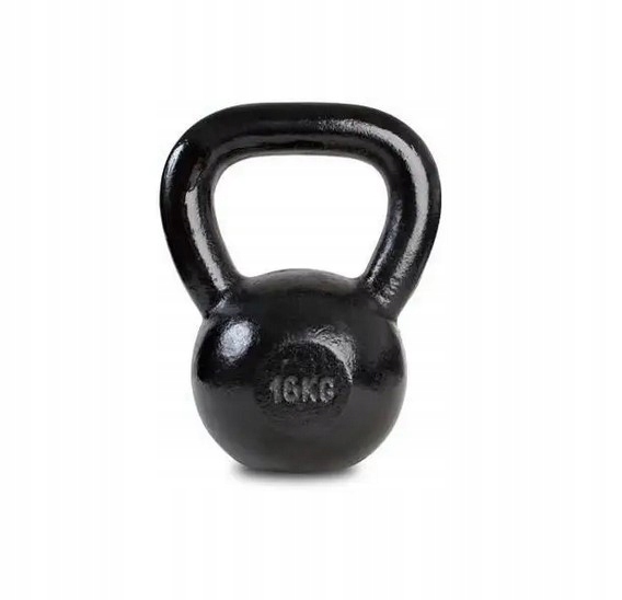 Kettlebell 16kg Hantla Cieżarek Ketla żeliwna