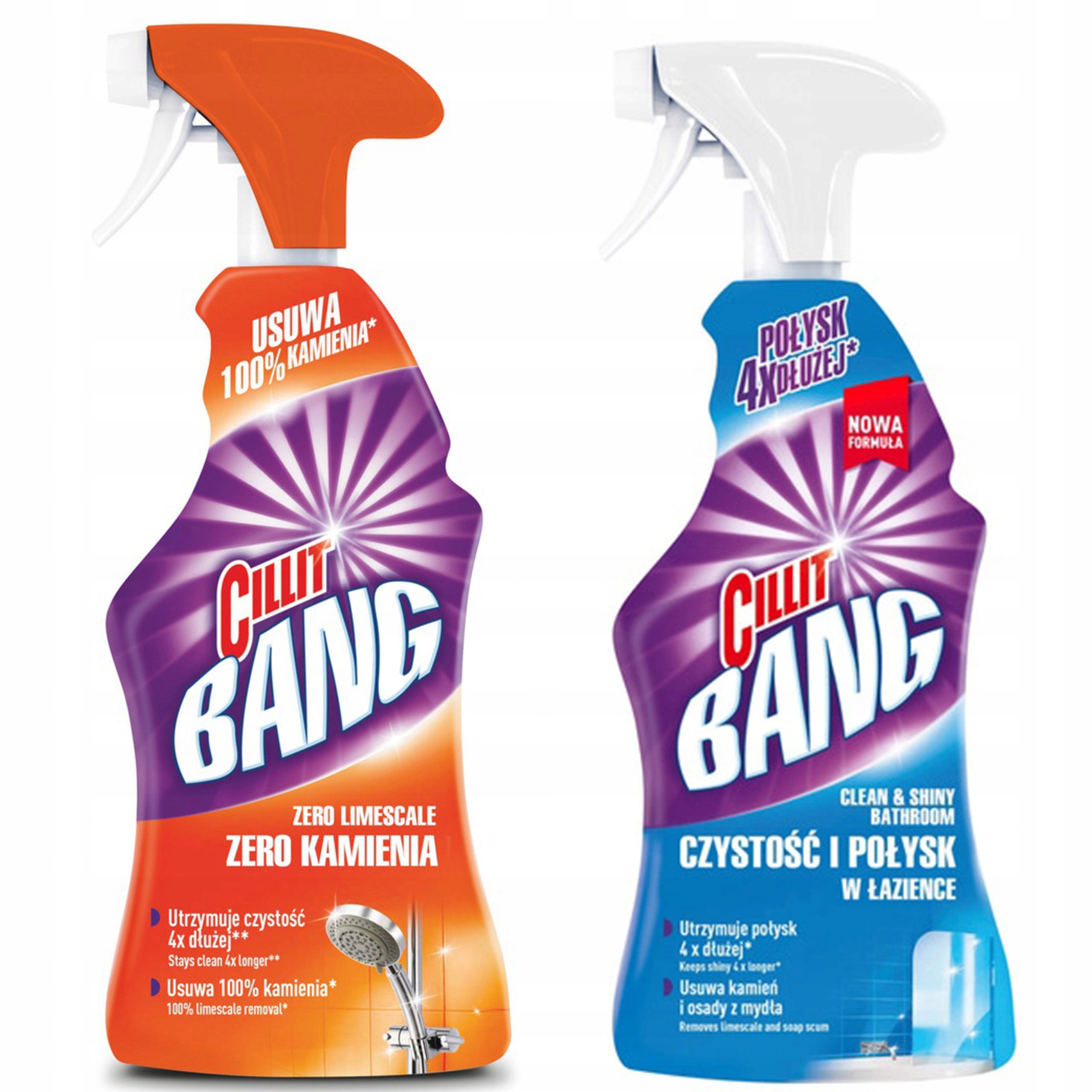 

Zestaw Cillit Bang Spray do Łazienki 2x 750ml