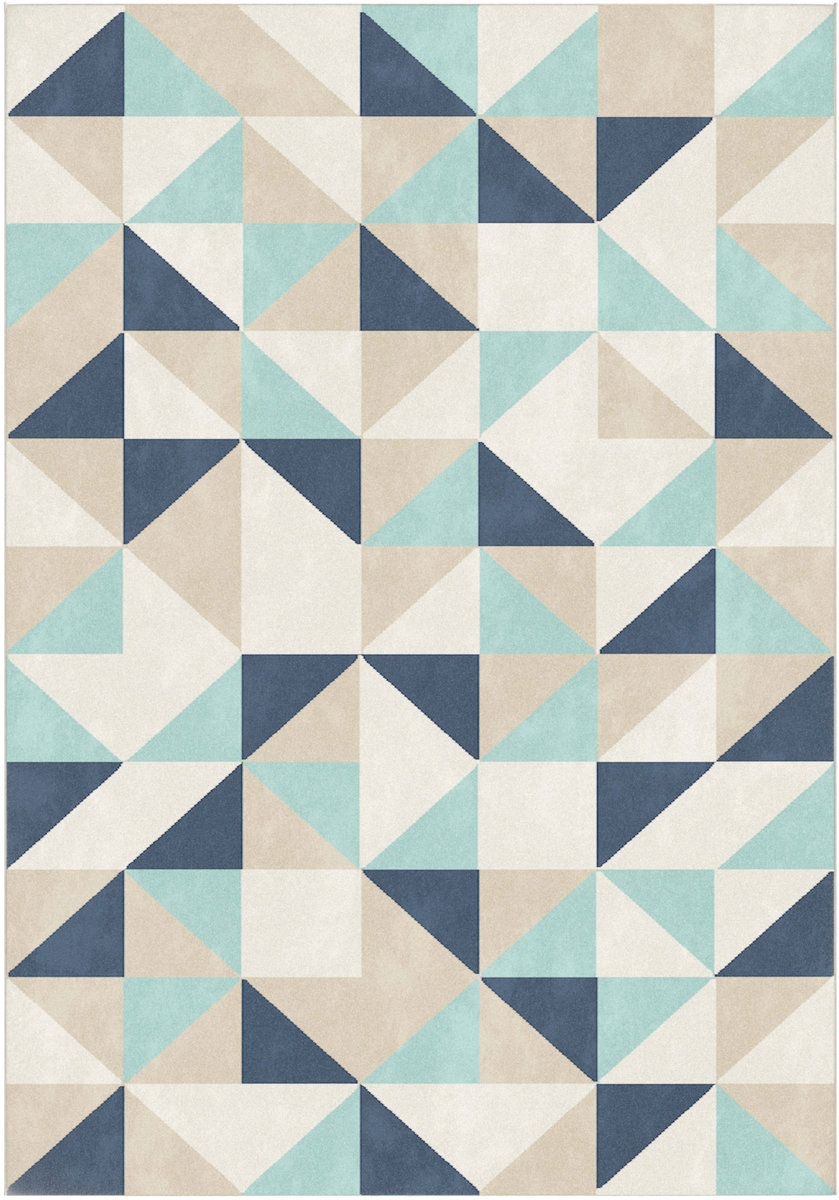 DYWAN CANVAS 80x150 18214-351 Romby Turkus