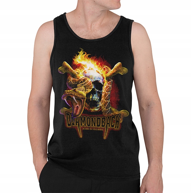 TANK TOP HORROR/ROCK DIAMONDBACK
