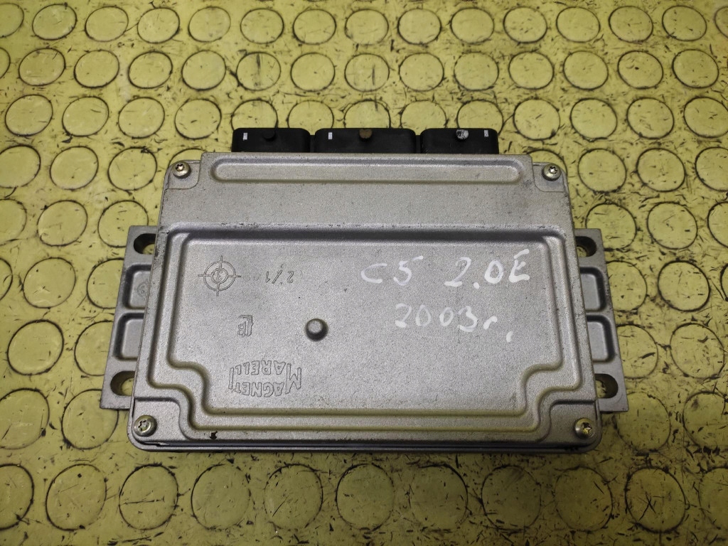 CITROEN C5 2.0 control unit of the engine 9650030480