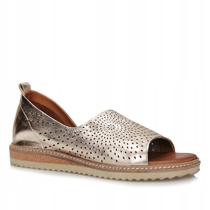 Dámské sandály Artiker 52C0940 Zlato 36, Zlatá